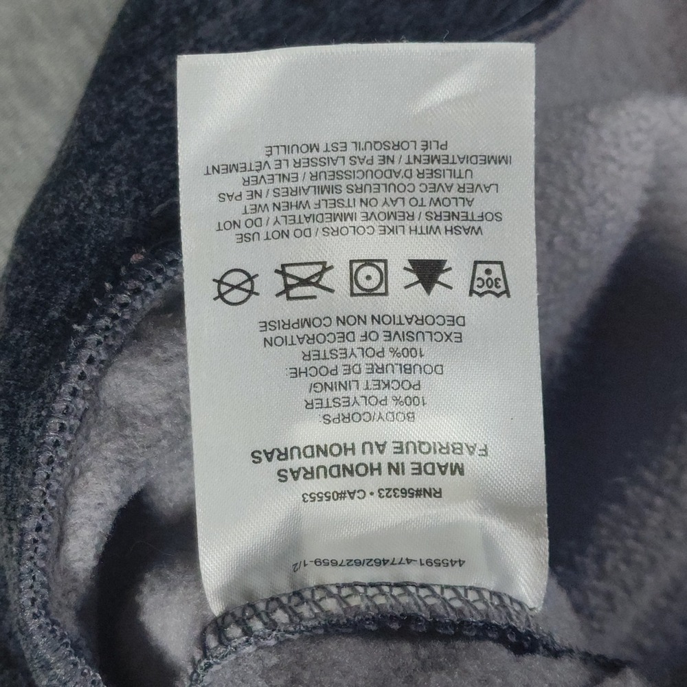 Nike Mens 3XLT 3XL Tall Dri FIT Full Zip Fleece Hoodie Sweatshirt Heather Grey - Picture 6 of 11